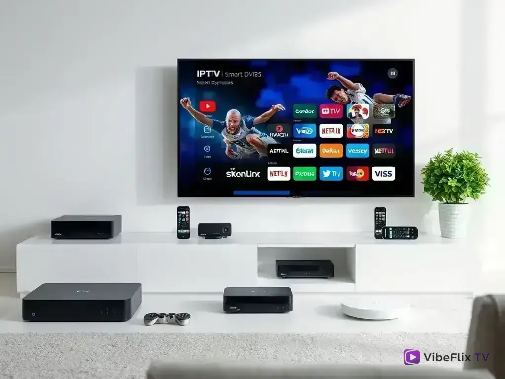 Showcase of all compatible devices for Vibeflix TV